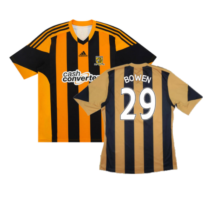 Hull City 2013-14 Home Shirt (Very Good) (Bowen 29)