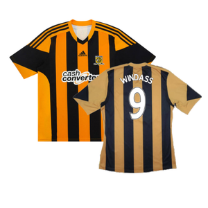 Hull City 2013-14 Home Shirt (Very Good) (Windass 9)_0