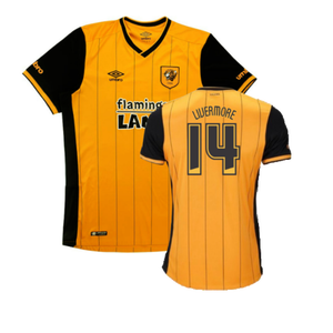 Hull City 2015-16 Home Shirt (2XL) (Excellent) (Livermore 14)_0