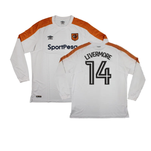 Hull City 2017-18 Long Sleeve Away Shirt (XXL) (Excellent) (Livermore 14)_0