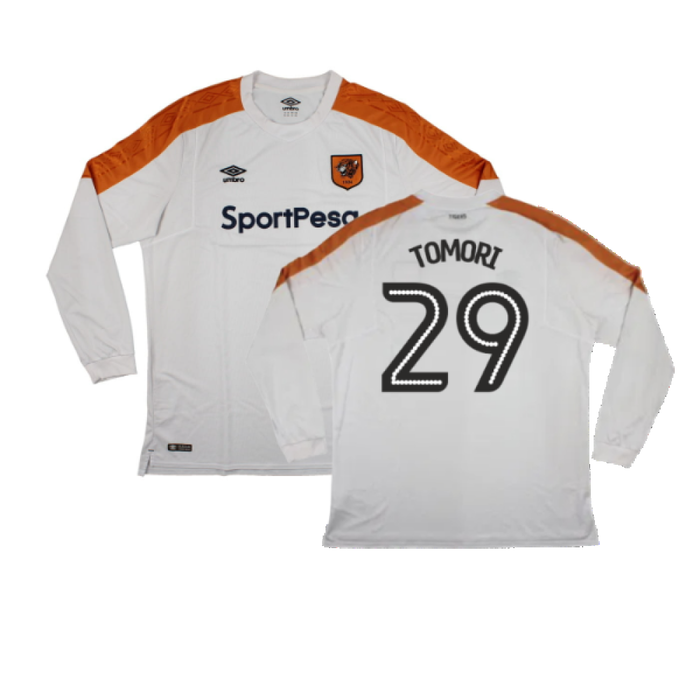 Hull City 2017-18 Long Sleeve Away Shirt (XXL) (Excellent) (Tomori 29)