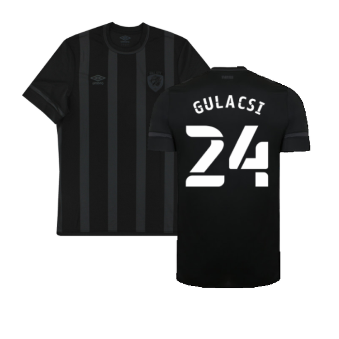 Hull City 2021-22 Away Shirt (Sponsorless) (XL) (Gulacsi 24) (Mint)