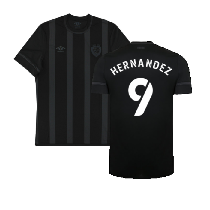 Hull City 2021-22 Away Shirt (Sponsorless) (S) (Hernandez 9) (Excellent)