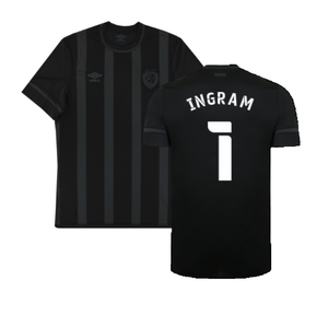 Hull City 2021-22 Away Shirt (Sponsorless) (L) (Ingram 1) (Excellent)_0