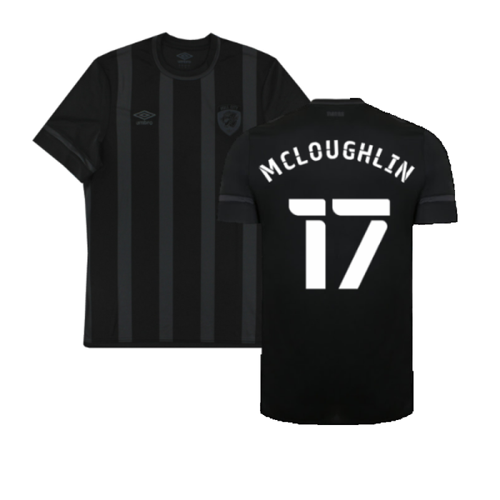 Hull City 2021-22 Away Shirt (Sponsorless) (L) (McLoughlin 17) (Excellent)