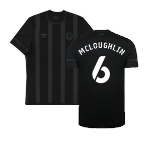 Hull City 2021-22 Away Shirt (Sponsorless) (XL) (McLoughlin 6) (Mint)_0