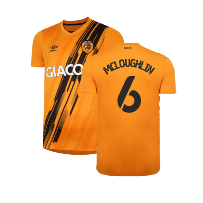 Hull City 2021-22 Home Shirt (M) (Excellent) (McLoughlin 6)