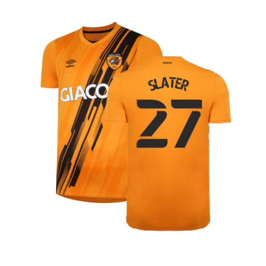 Hull City 2021-22 Home Shirt (M) (Excellent) (Slater 27)_0