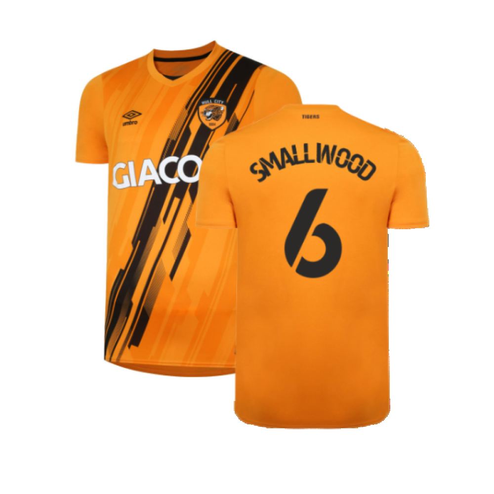 Hull City 2021-22 Home Shirt (M) (Excellent) (Smallwood 6)_0