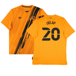 Hull City 2021-22 Home Shirt (Sponsorless) (L) (Excellent) (Delap 20)_0