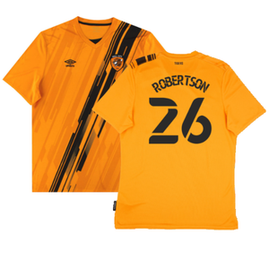 Hull City 2021-22 Home Shirt (Sponsorless) (M) (Excellent) (Robertson 26)_0