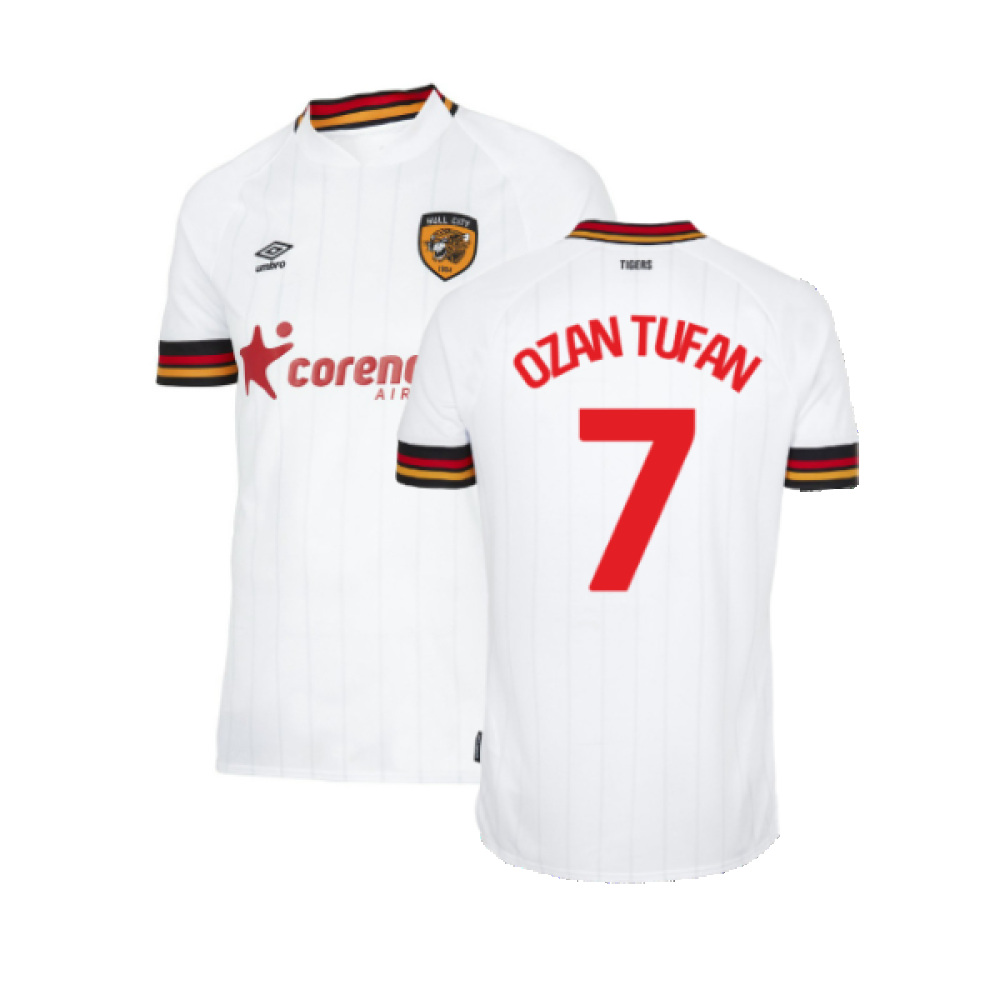 Hull City 2022-23 Away Shirt (M) (OZAN TUFAN 7) (Excellent)_0