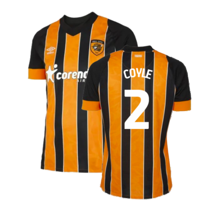 Hull City 2022-23 Home Shirt (XXL) (COYLE 2) (Very Good)