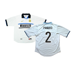 Inter Milan 1998-99 Away Shirt (XL) (Panucci 2) (Excellent)_0