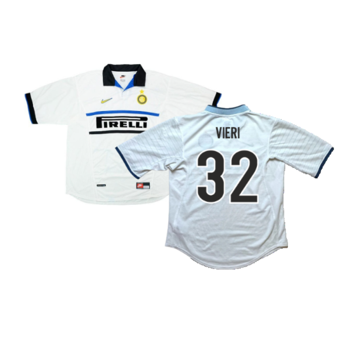 Inter Milan 1998-00 Away Shirt (Very Good) (Vieri 32)