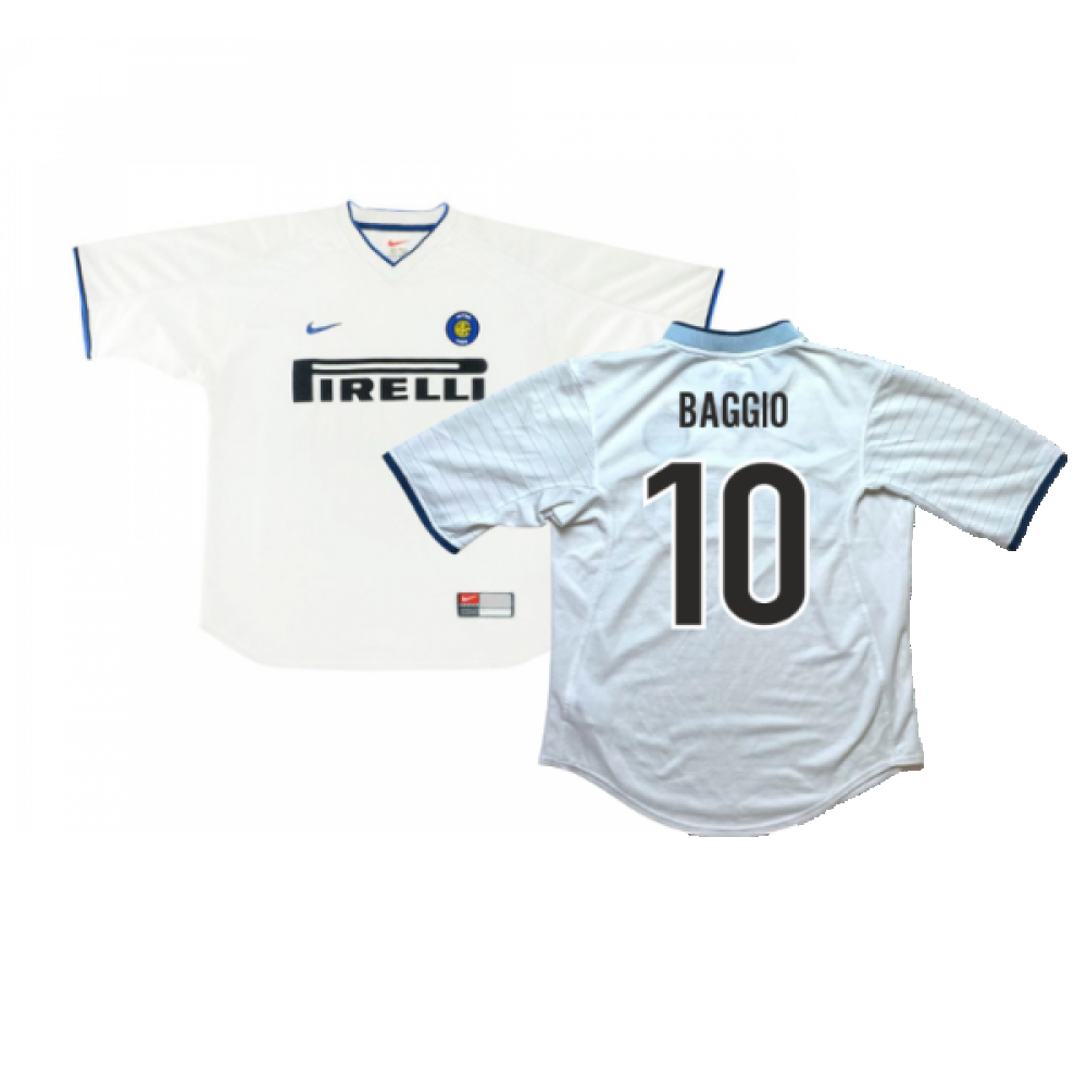 Inter Milan 1999-00 Away Shirt (L) (Excellent) (Baggio 10)_0