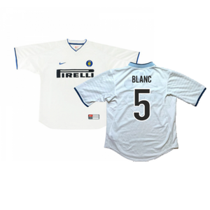 Inter Milan 1999-00 Away Shirt (L) (Excellent) (Blanc 5)_0