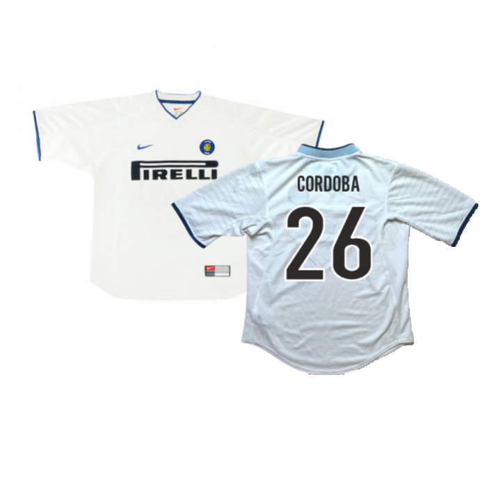 Inter Milan 1999-00 Away Shirt (L) (Excellent) (Cordoba 26)