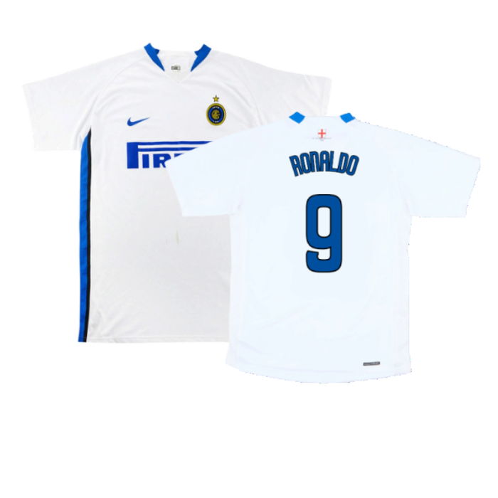 Inter Milan 2006-2007 Away Shirt (Excellent) (Ronaldo 9)