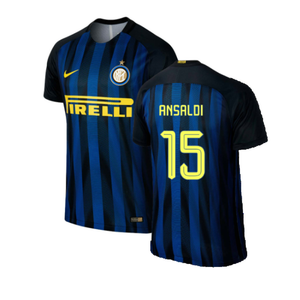 Inter Milan 2016-17 Home Shirt (S) (Excellent) (Ansaldi 15)_0