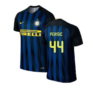 Inter Milan 2016-17 Home Shirt (S) (Excellent) (Perisic 44)_0