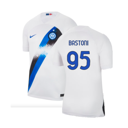 Inter Milan 2023-24 Away Shirt (Sponsorless) (M) (Bastoni 95) (BNWT)_0