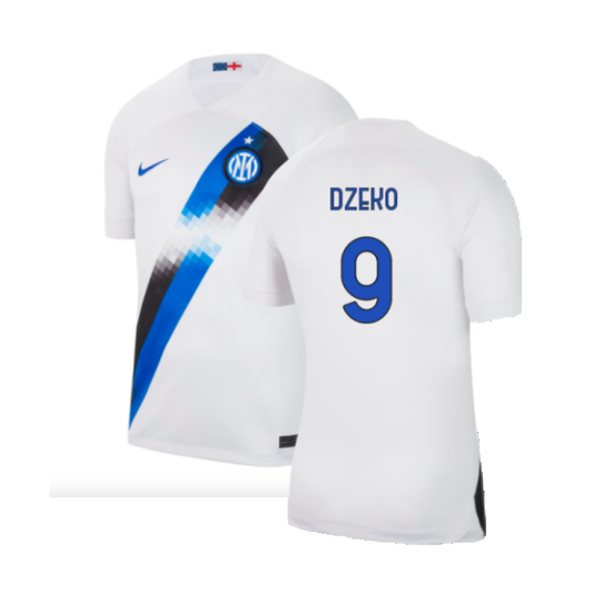 Inter Milan 2023-24 Away Shirt (Sponsorless) (M) (Dzeko 9) (BNWT)_0