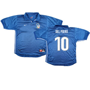 Italy 1998-99 Home Shirt (XL) (Excellent) (Del Piero 10)_0