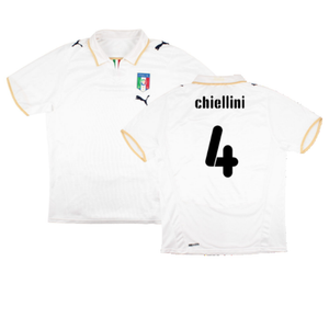 Italy 2008-09 Away Shirt (L) (Very Good) (Chiellini 4)_0