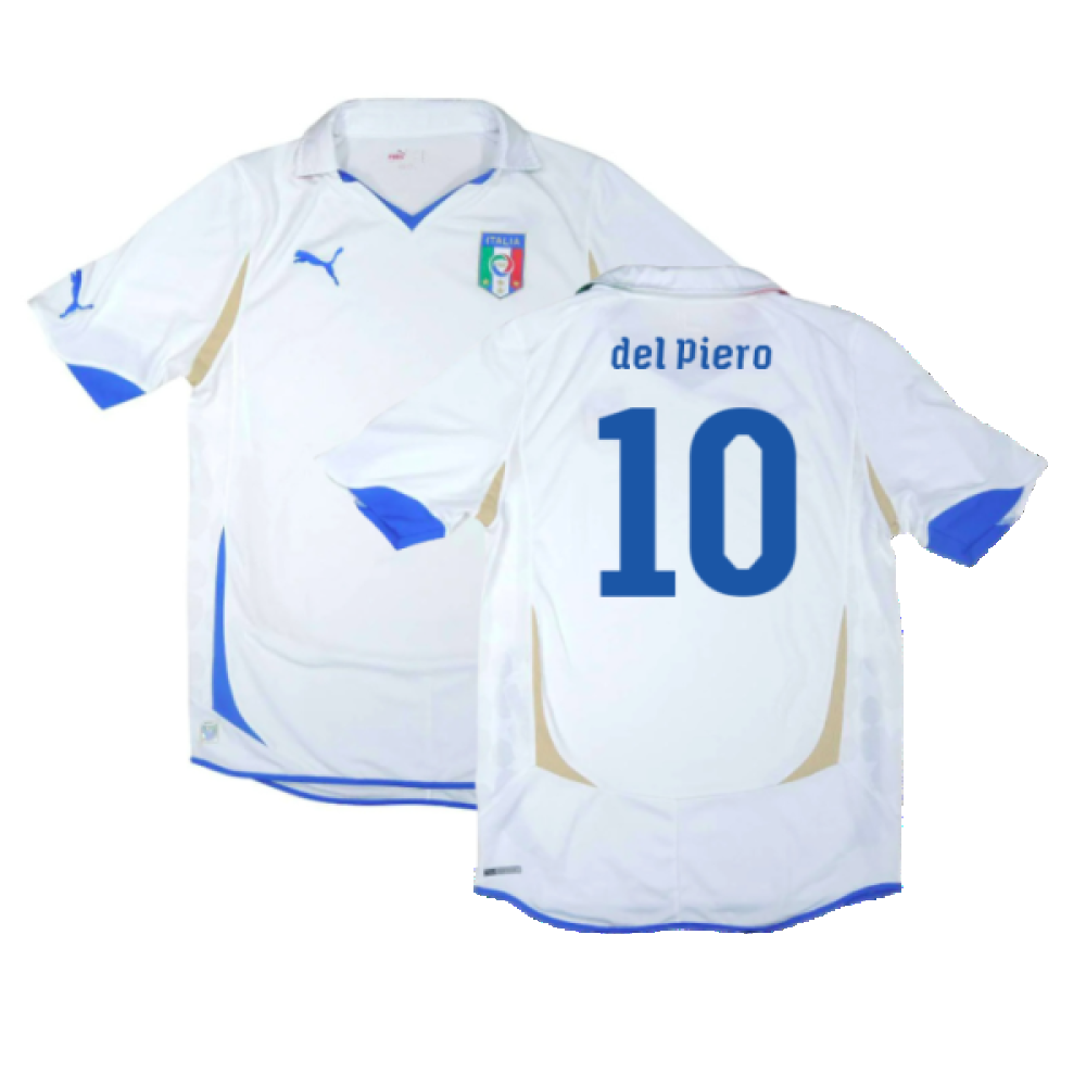 Italy 2010-11 Away Shirt (L) (Very Good) (Del Piero 10)_0