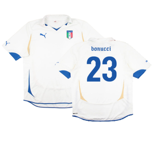 Italy 2010-12 Away Shirt (M) (Fair) (Bonucci 23)_0