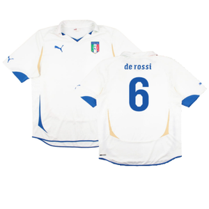 Italy 2010-12 Away Shirt (M) (Fair) (De Rossi 6)_0