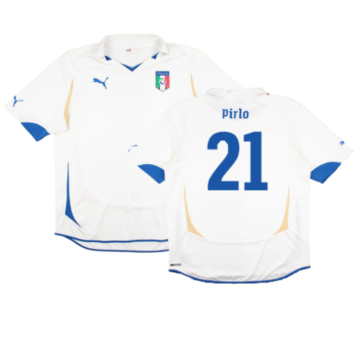 Italy 2010-12 Away Shirt (M) (Fair) (Pirlo 21)