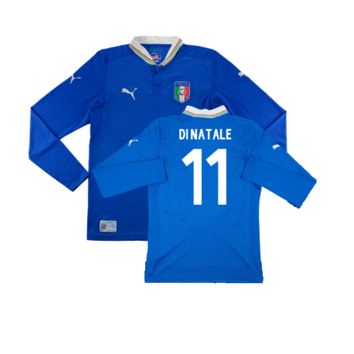 Italy 2012-13 Home Long Sleeve Shirt (S) (Fair) (Di Natale 11)