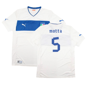 Italy 2012-14 Away Shirt (L) (Very Good) (Motta 5)_0