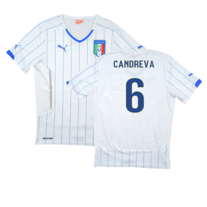 Italy 2014-16 Away Shirt (XL) (Good) (Candreva 6)