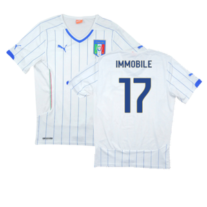 Italy 2014-16 Away Shirt (S) (Good) (Immobile 17)_0