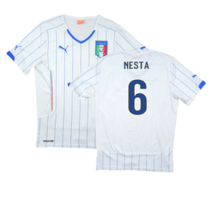 Italy 2014-16 Away Shirt (S) (Good) (Nesta 6)_0