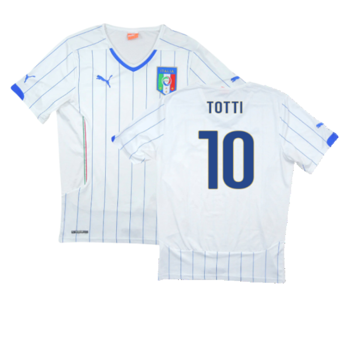 Italy 2014-16 Away Shirt (XL) (Good) (Totti 10)