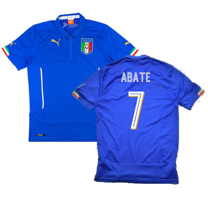 Italy 2014-16 Home (L) (ABATE 7) (Very Good)