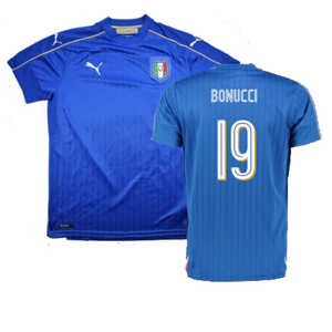 Italy 2015-16 Home Shirt (XXL) (Excellent) (Bonucci 19)_0