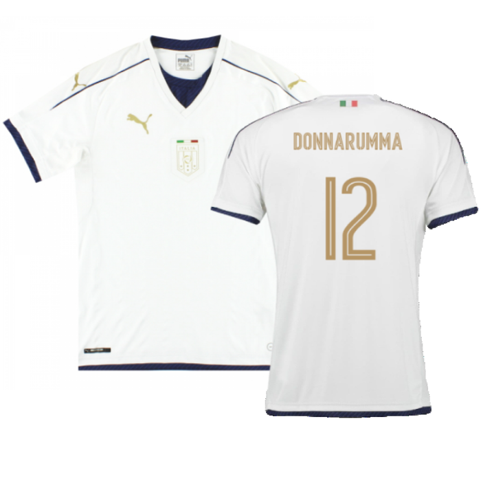 Italy 2016-17 Away Shirt (Excellent) (Donnarumma 12)