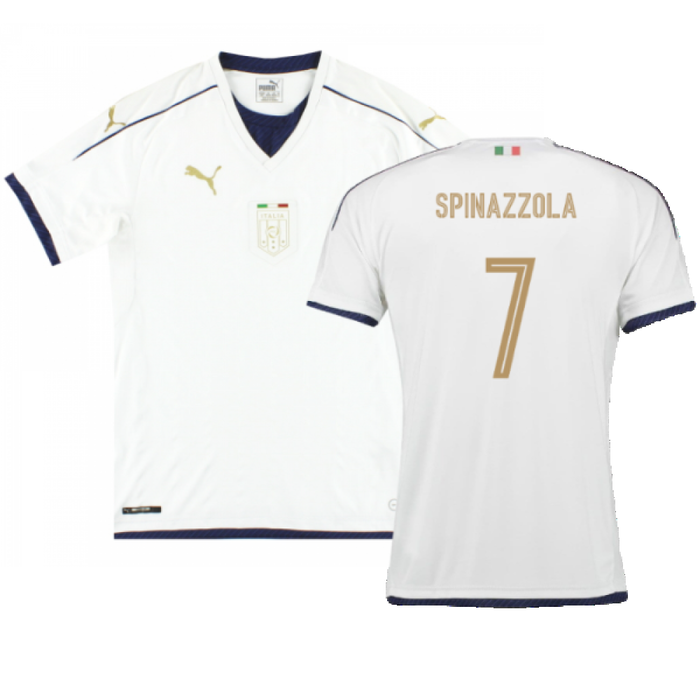 Italy 2016-17 Away Shirt (Excellent) (Spinazzola 7)