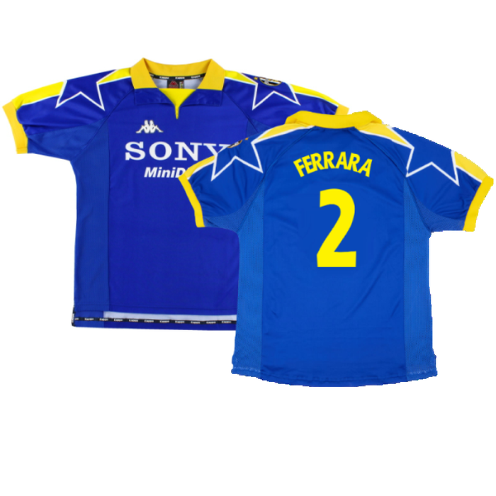 Juventus 1997-98 Away Shirt (L) (Very Good) (Ferrara 2)