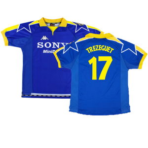 Juventus 1997-98 Away Shirt (L) (Very Good) (Trezeguet 17)_0