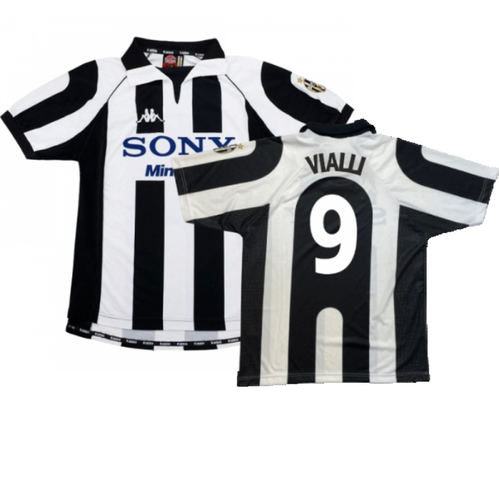 Juventus 1997-98 Home Shirt (S) (Excellent) (Vialli 9)