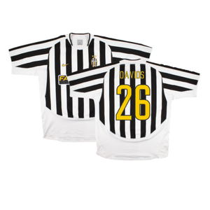 Juventus 2003/2004 Home Shirt (Excellent) (Davids 26)_0