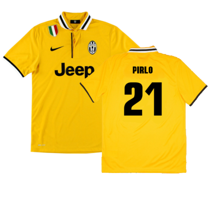 Juventus 2013-14 Away Shirt (S) (Mint) (Pirlo 21)