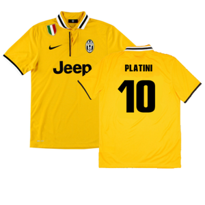 Juventus 2013-14 Away Shirt (S) (Mint) (Platini 10)_0