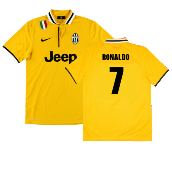 Juventus 2013-14 Away Shirt (S) (Mint) (Ronaldo  7)